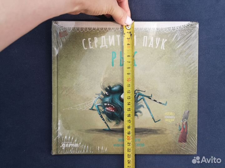 Книга детская Сердитый паук Рык новая