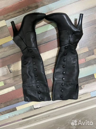 Сапоги ботфорты