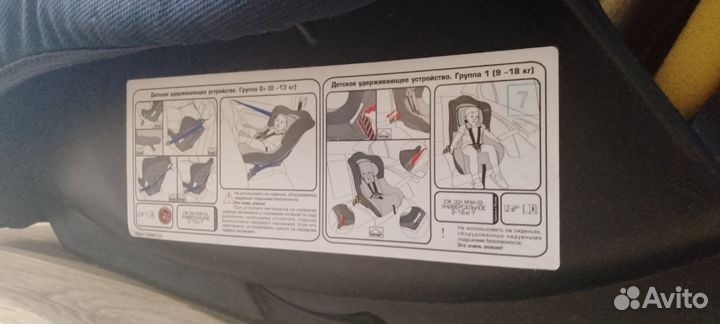 Детское автокресло от 0 до 18 кг