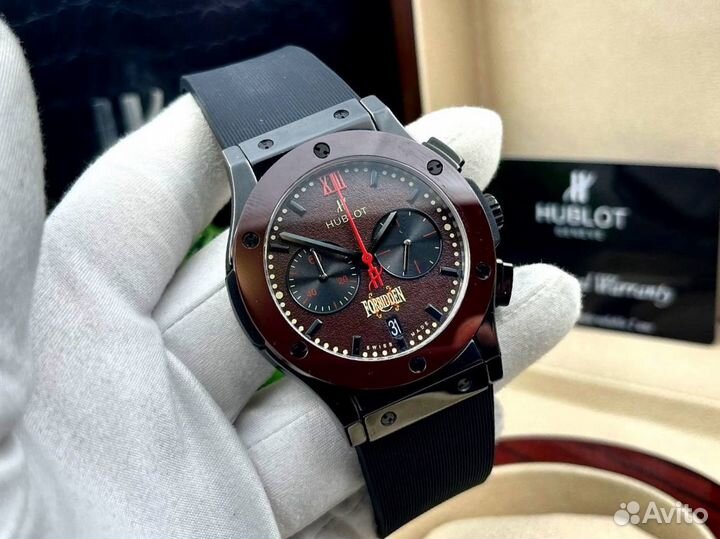 Премиальные мужские часы Hublot хронограф