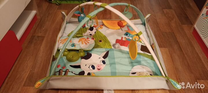 Развивающий большой коврик Tiny Love Веселая ферма