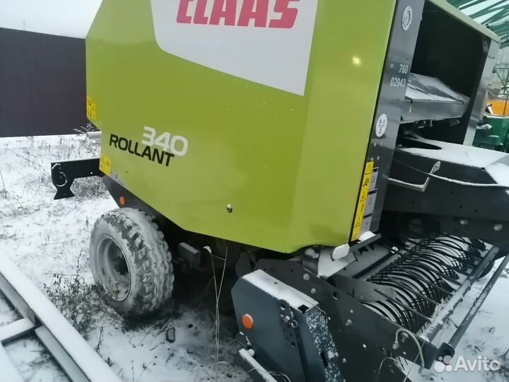 Пресс-подборщик Claas Rollant, 2016