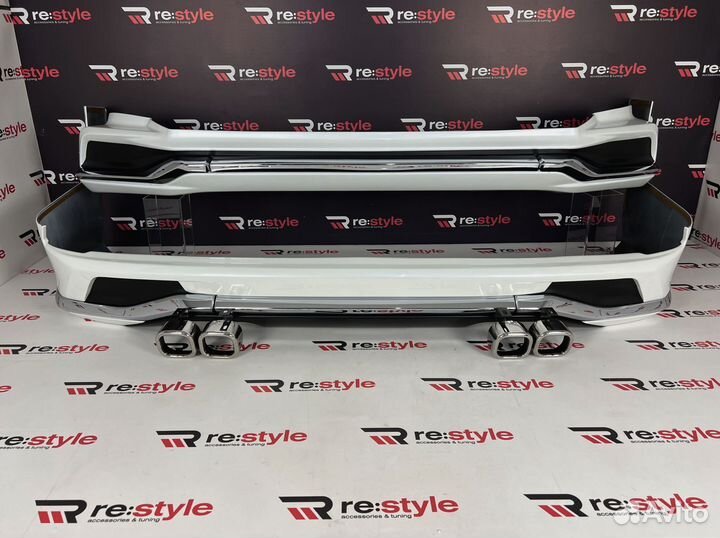 Обвес Lexus LX570 Modellista Под 2 выхлопа