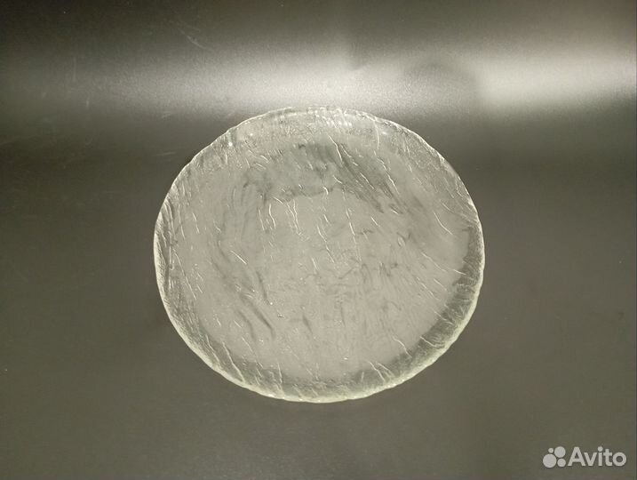 Тарелки прозрачные 2 шт d 19 см