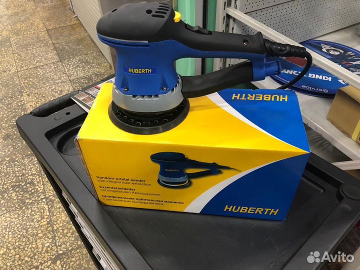 Машинка шлифовальная эксцентриковая электрическая