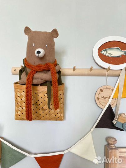 Корзина плетеная (хранение)