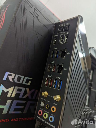Топовая Asus Rog maximus XII Hero Wi-fi z490