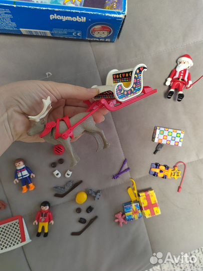 Новогодний набор playmobil
