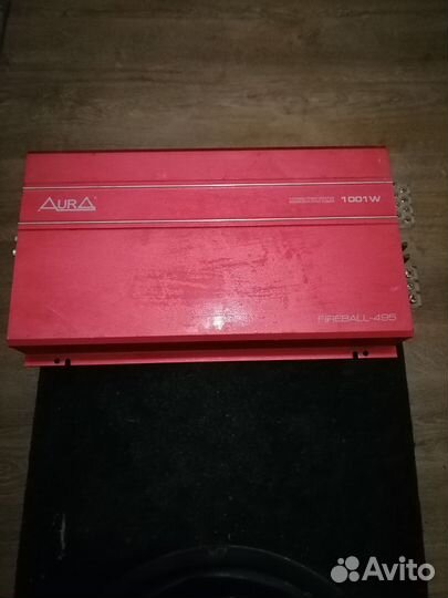 Сабвуфер и усилитель