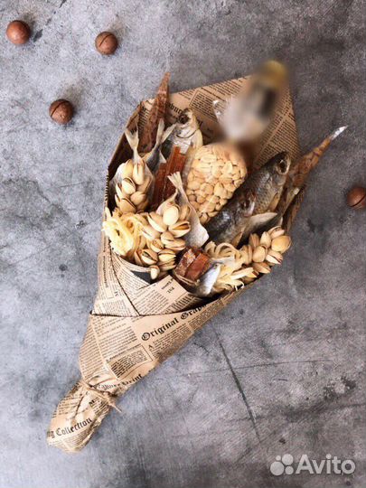 Мужские букеты «К пенному», пивные букеты