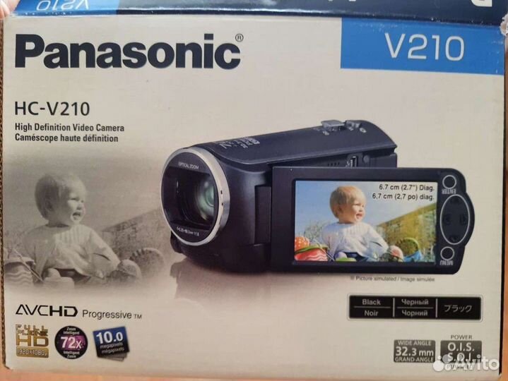 Видеокамера Panasonic HC-V210