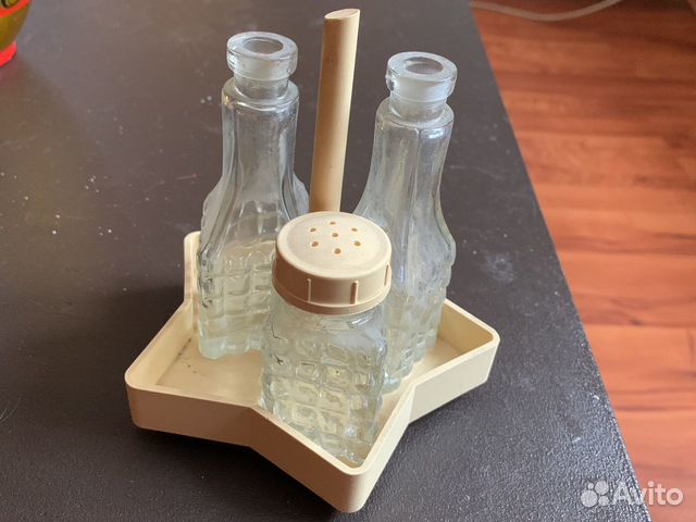 Набор для усуса и горчици, советских времен