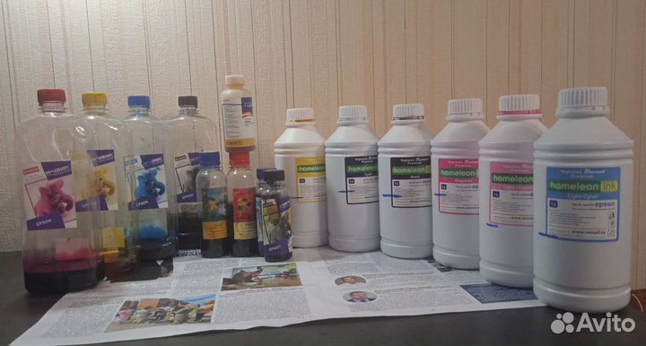 Чернила для струйного принтера Epson
