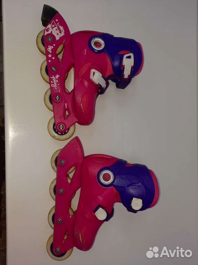 Роликовые коньки Oxelo размер 28-30