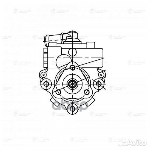 Насос гур для а/м ГАЗель Next Cummins ISF2.8 (LPS