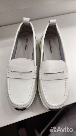 Лоферы женские натуральная кожа 38