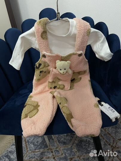 Костюм плюшевый теплый детский для малыша
