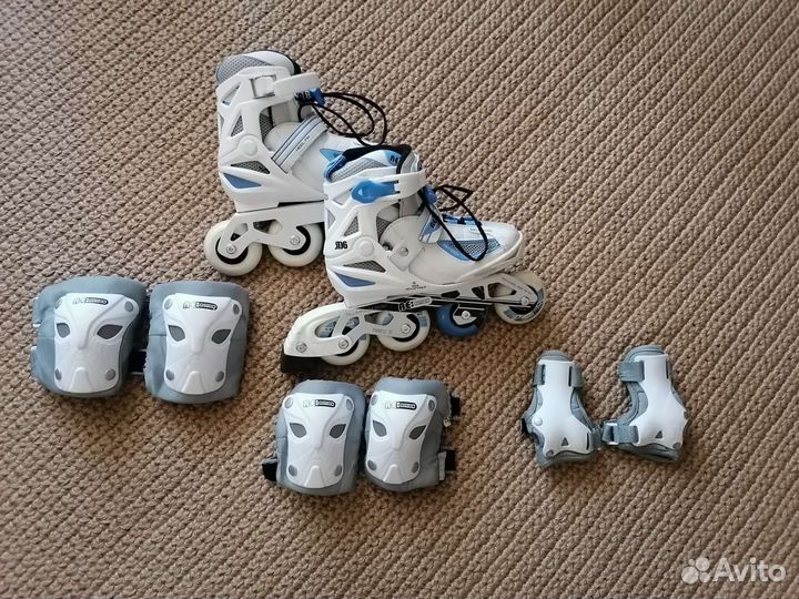 Детские ролики и защита