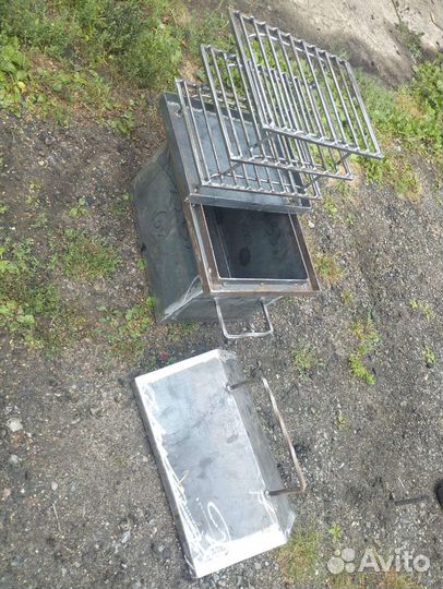 Коптильня горячего копчения из нержавейки