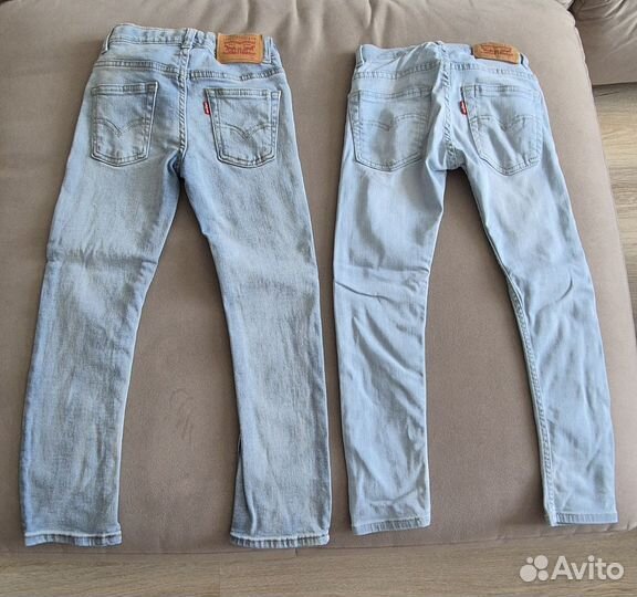 Джинсы Levi's на 6 и 7 лет