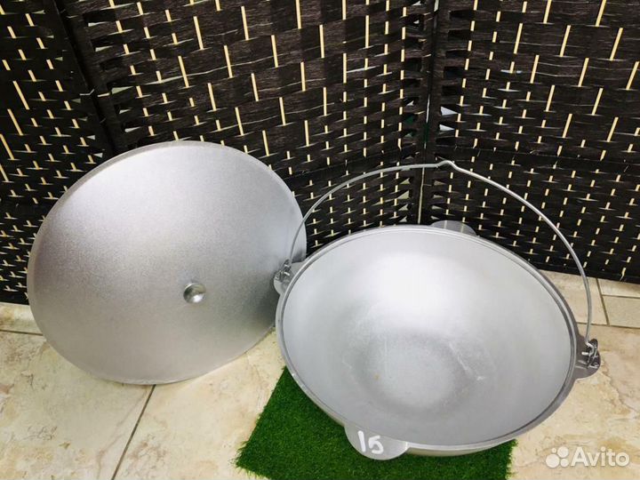 Алюминиевый походный котелок 15л