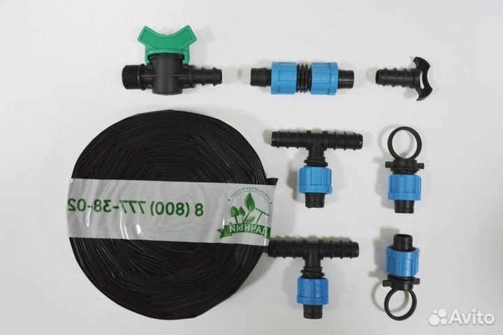 Капельный полив для теплицы