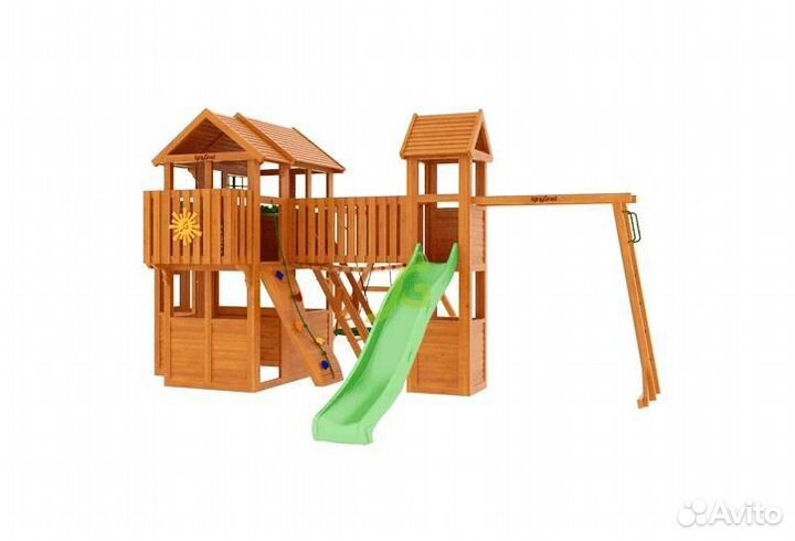 Игровая площадка уличная Клубный домик Макси