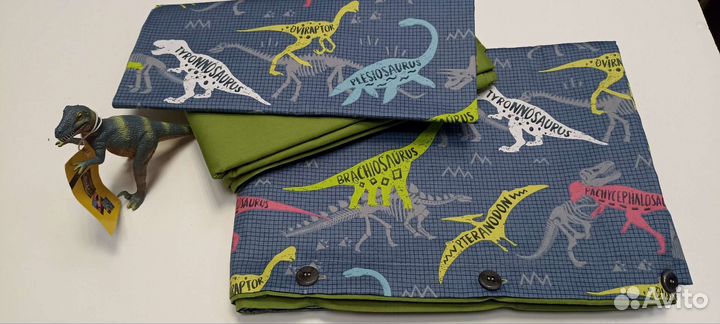 Комплект постельного белья 1.5 сп Динозавры
