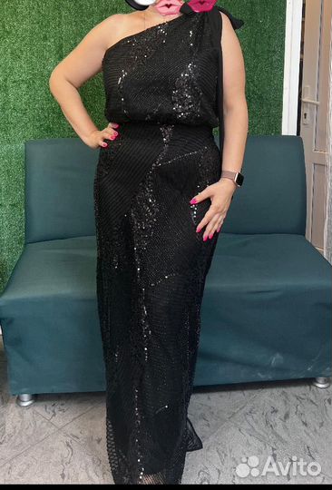 Вечернее платье в пол 46 48 размер