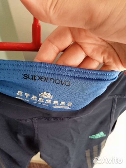 Спортивные штаны adidas синие в отличном состоянии