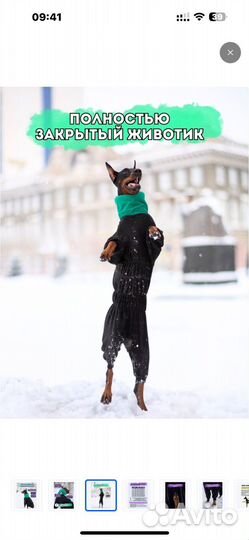 Комбинезон флисовый для собак