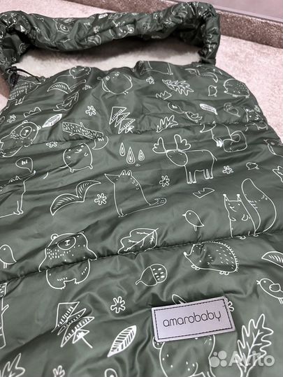 Зимний конверт в коляску