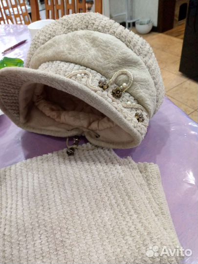 Комплект Берет + Шарф