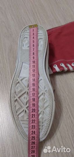 Женские кеды с высоким голенищем 38 размер