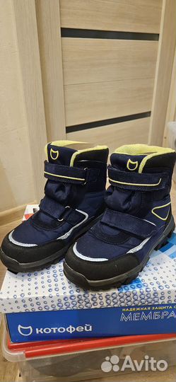 Ботинки зимние Котофей 35 р