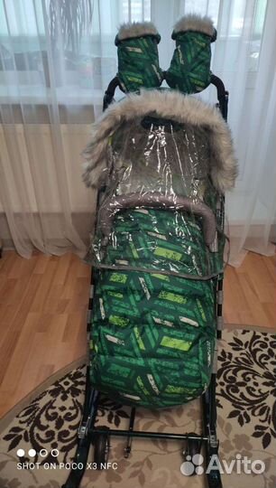 Санки новые Ника 7-8 s (спорт)