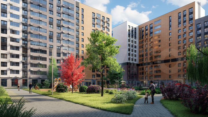 1-к. квартира, 33,7 м², 10/13 эт.