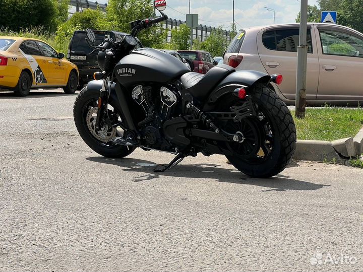 Indian scout bobber