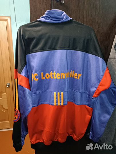 Винтажная олимпийка Adidas анорак