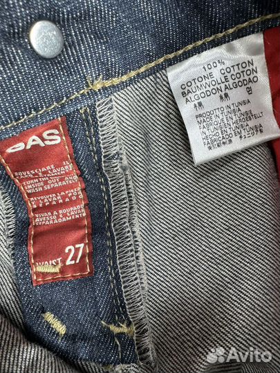 Джинсы Gas оригинал, новые, размер 27