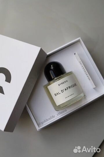 Духи парфюм Bal D afrique Byredo Parfums