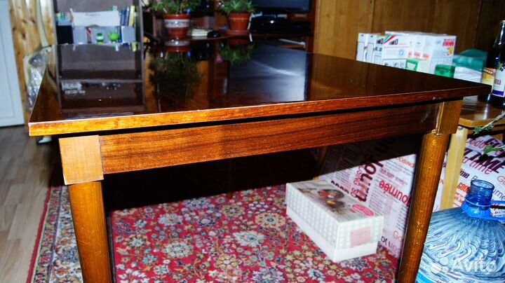 Cтол большой обеденный Польша 1969г 200х80см