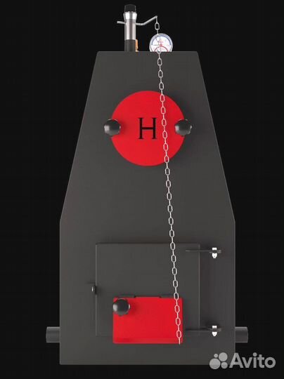 Твердотопливный котёл 100 квт