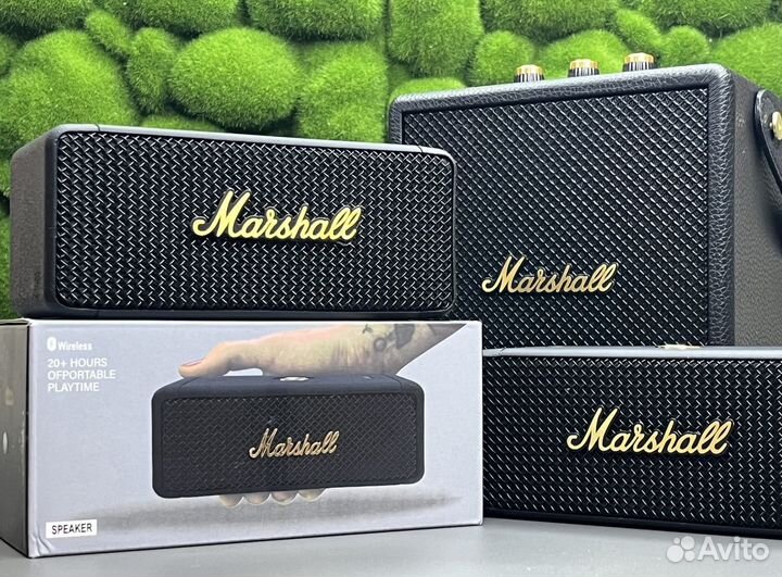 Bluetooth колонка Marshall (новая + гарантия)