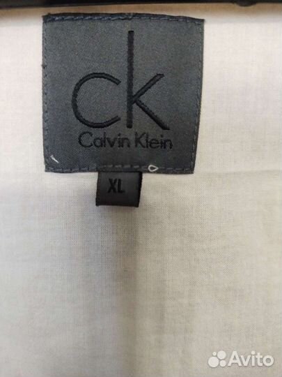 Платье calvin klein натуральный шифон xl