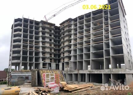 Ход строительства ЖК «Унисон» 2 квартал 2021