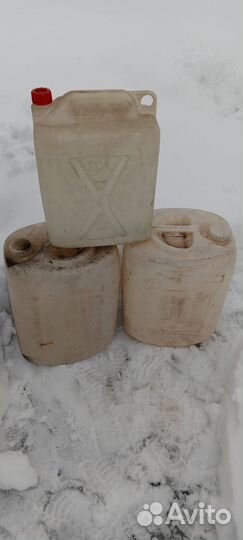 Канистры пластик для воды, алюминиевые для бензина