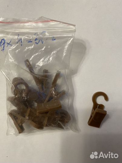 Крючки для гардины разные новые