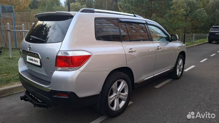 Toyota Highlander 3.5 AT, 2011, 190 000 км