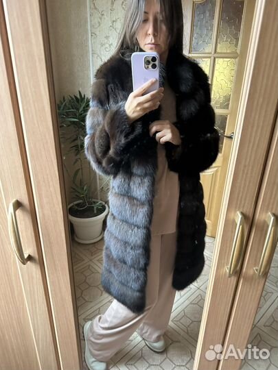 Шуба из куницы